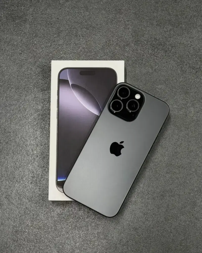 iPhone 16 pro max 256 Garansi Resmi Gratis 2XCicilan By Kredivo