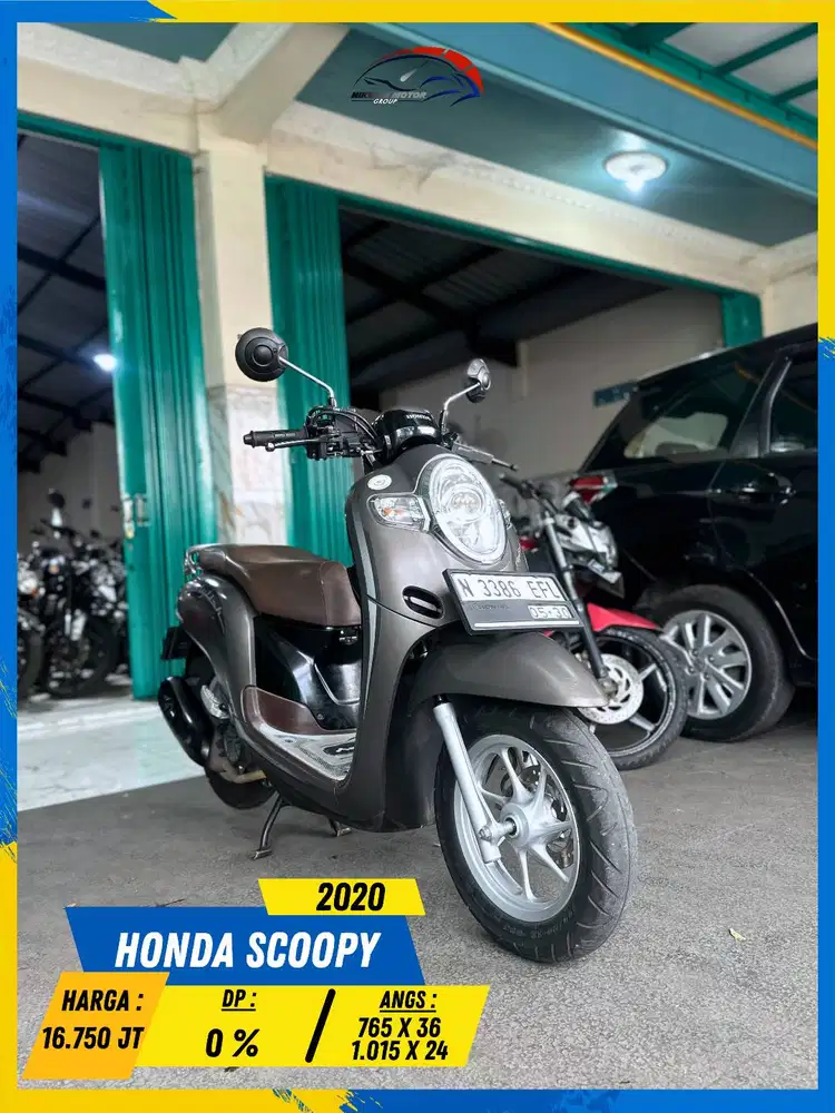 HONDA SCOOPY 2020 NEGO SAMPE DEAL BOSKUU HIKMAH MOTOR KEPUH