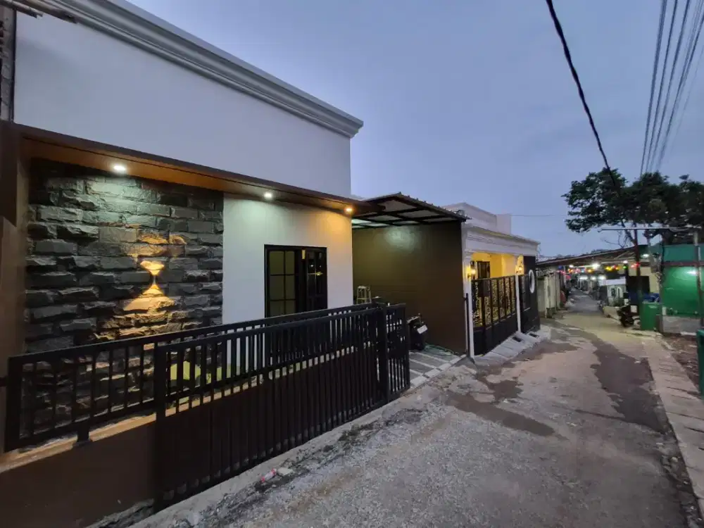 Dijual Rumah Siap Huni Desain Modern Aesthetic