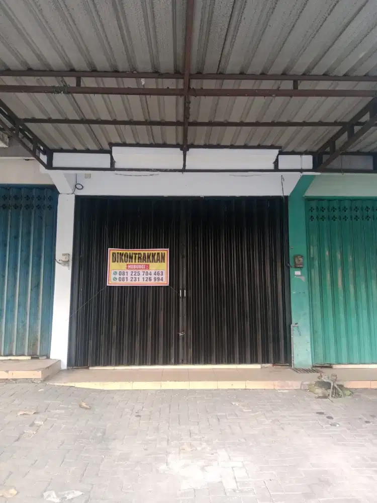 Dikontrakkan ruko pinggir jalan raya utama madiun - surabaya