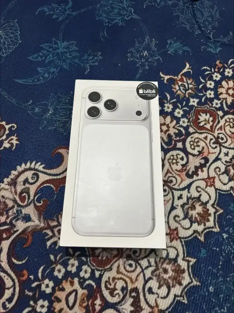 IPhone 17 pro max 256 gb ibox baru, silver