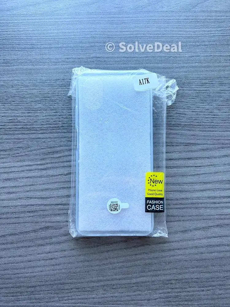Case Oppo A17 Transparan Soft Case Clear Cover