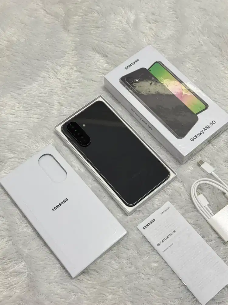Samsung A56 8/256GB Like New Garansi 10 Juni 2027 - Graphite