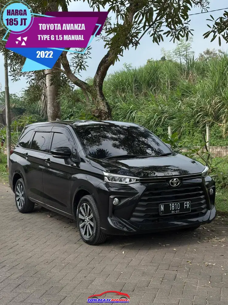 TOYOTA AVANZA G 1.5 2022 MANUAL