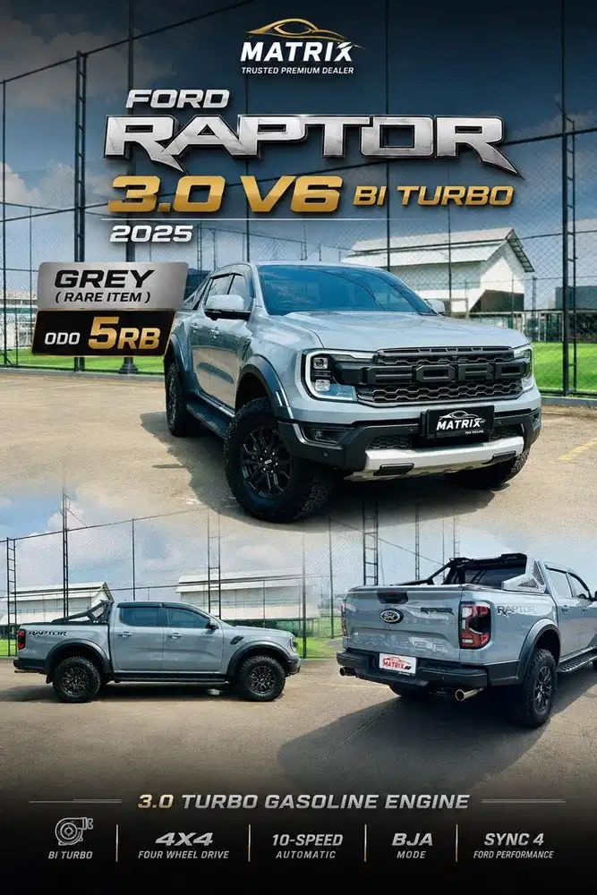 ford raptor 2025! ford raptor 3.0 v6 bi turbo 2025! Raptor bensin!