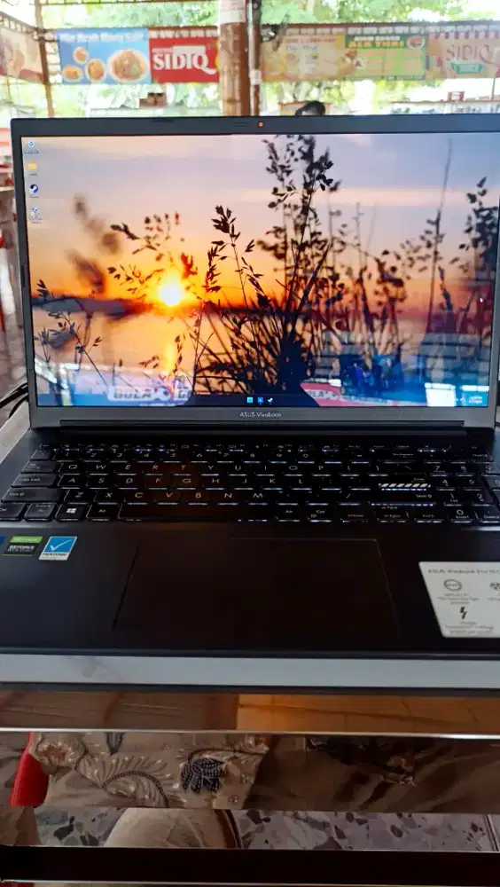 Laptop Gaming Asus Vivobook 15 pro OLED RTX 3050 16/512 mulus