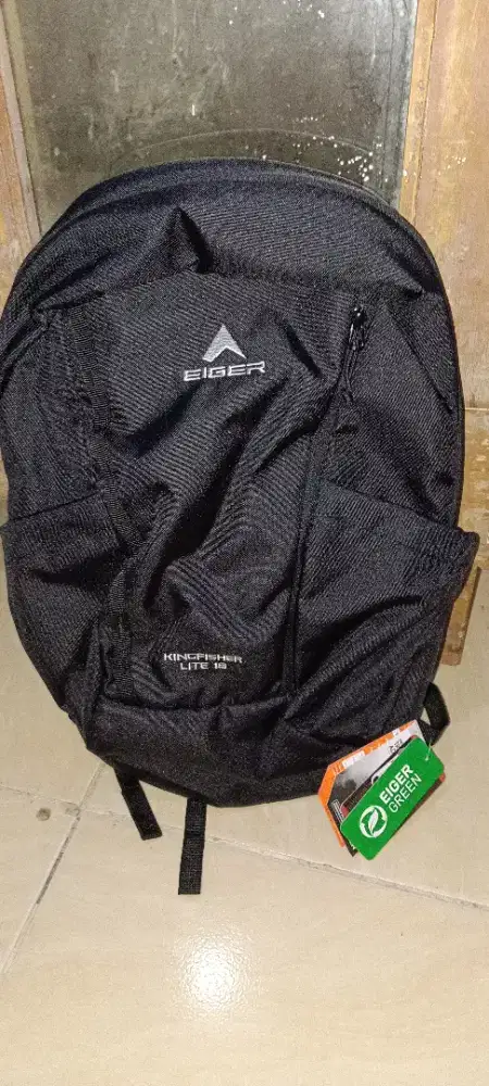 Tas Eiger Kingfisher Lite 18 Backpack - Baru Original Warna Hitam