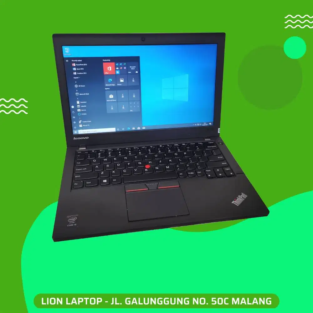 RAM 8GB SSD 256GB Core i5 Lenovo Thinkpad X250 [27|06]