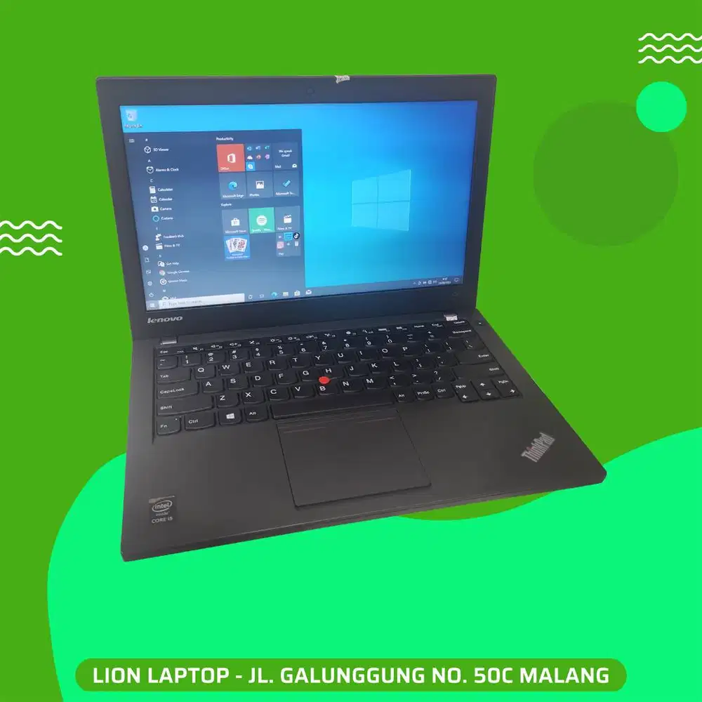 RAM 8GB SSD 256GB Core i5 Murah Lenovo Thinkpad X240 [27|06]