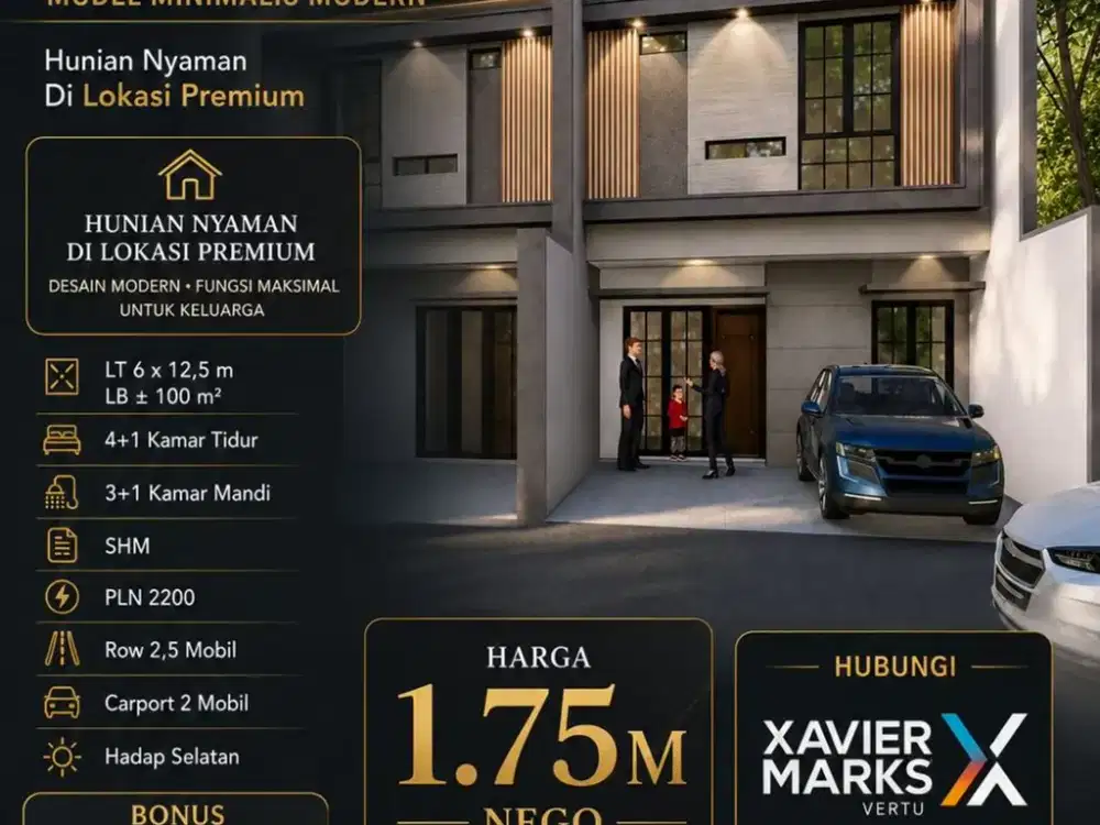 Dijual Rumah Baru Termurah di Sutorejo, Dekat Its & Unair Surabaya