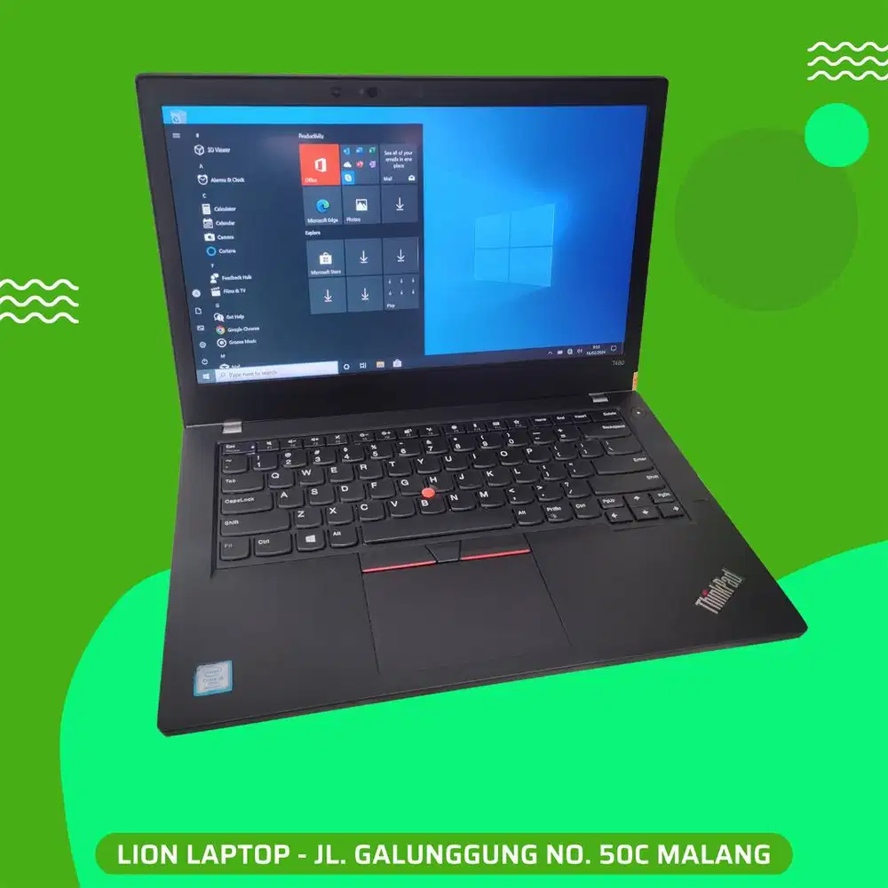 RAM 8GB Core i5 gen 8 Lenovo Thinkpad T480 [27|06]