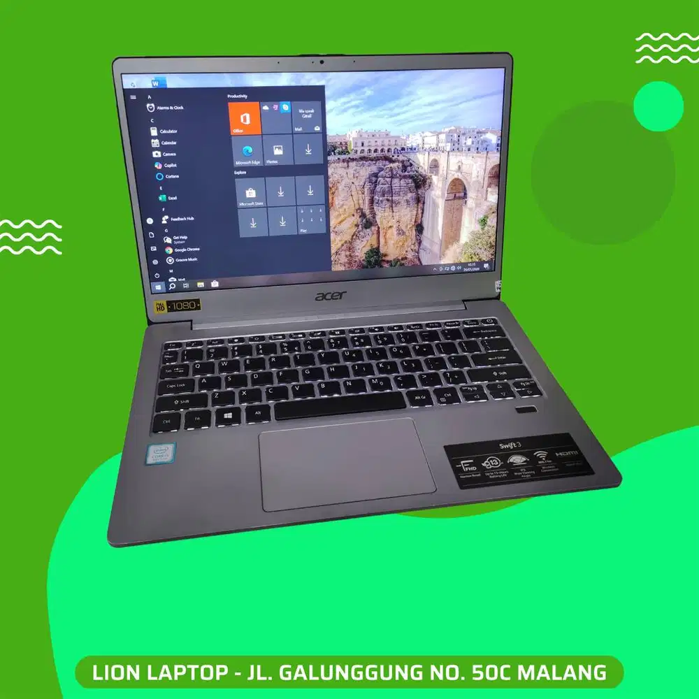 Super Slim Core i5 Gen 8 8/25 Acer Swift 3 SF313-51 [27|06]