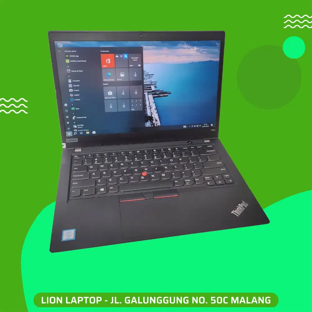 Double VGA NVIDIA Core i5 8/256 Slim Lenovo Thinkpad T490 [27|06]