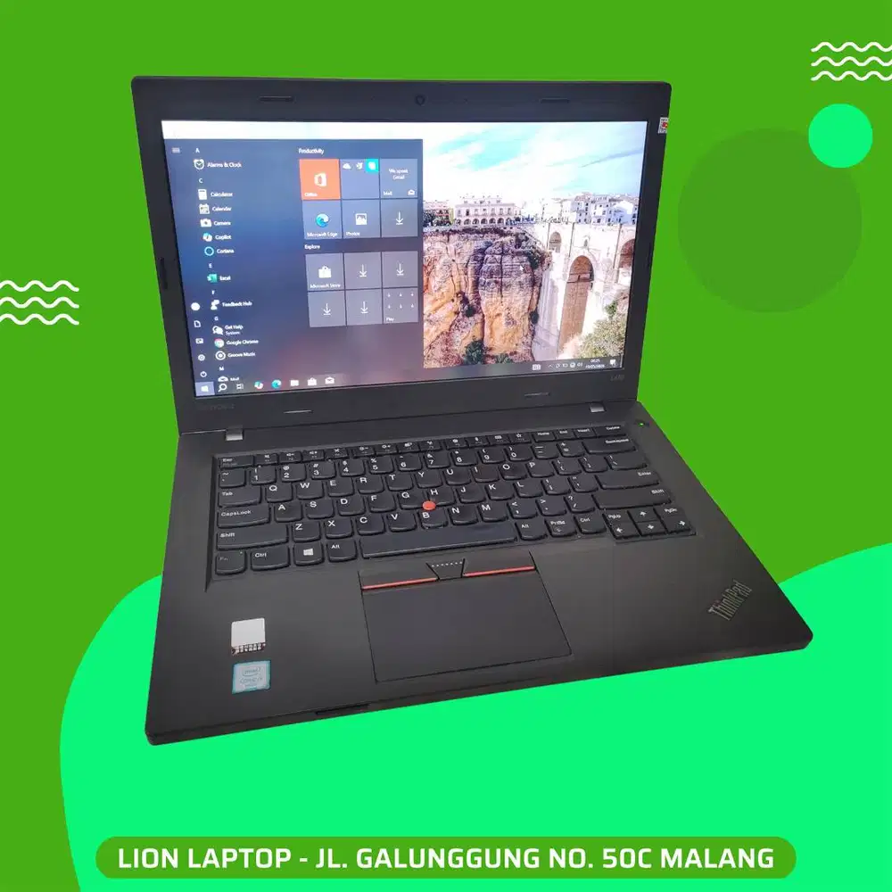 RAM 8GB Core i5 SSD Murah Lenovo Thinkpad L470 [27|06]