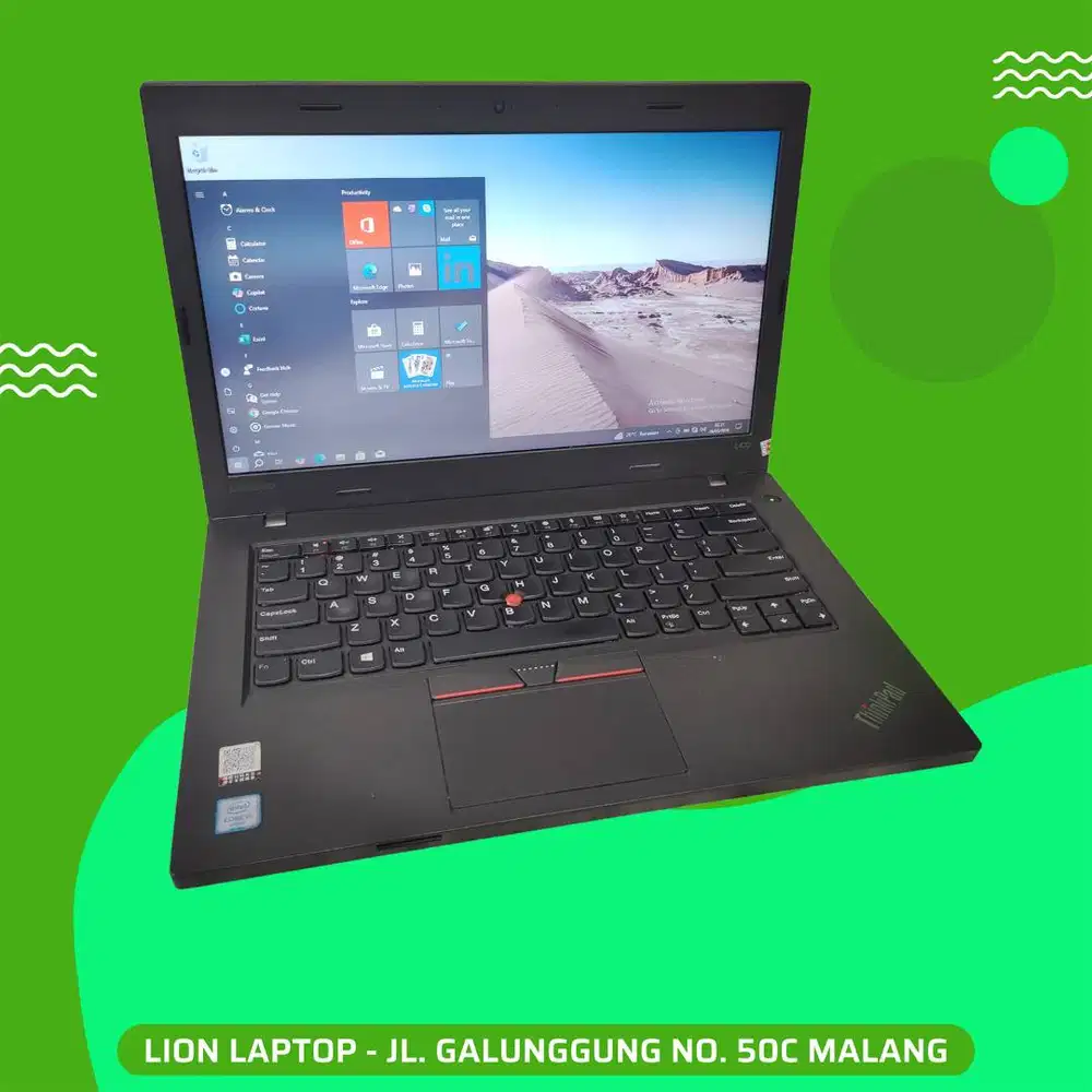 Double VGA Core i5 RAM 8 SSD Lenovo Thinkpad L470 [27|06]