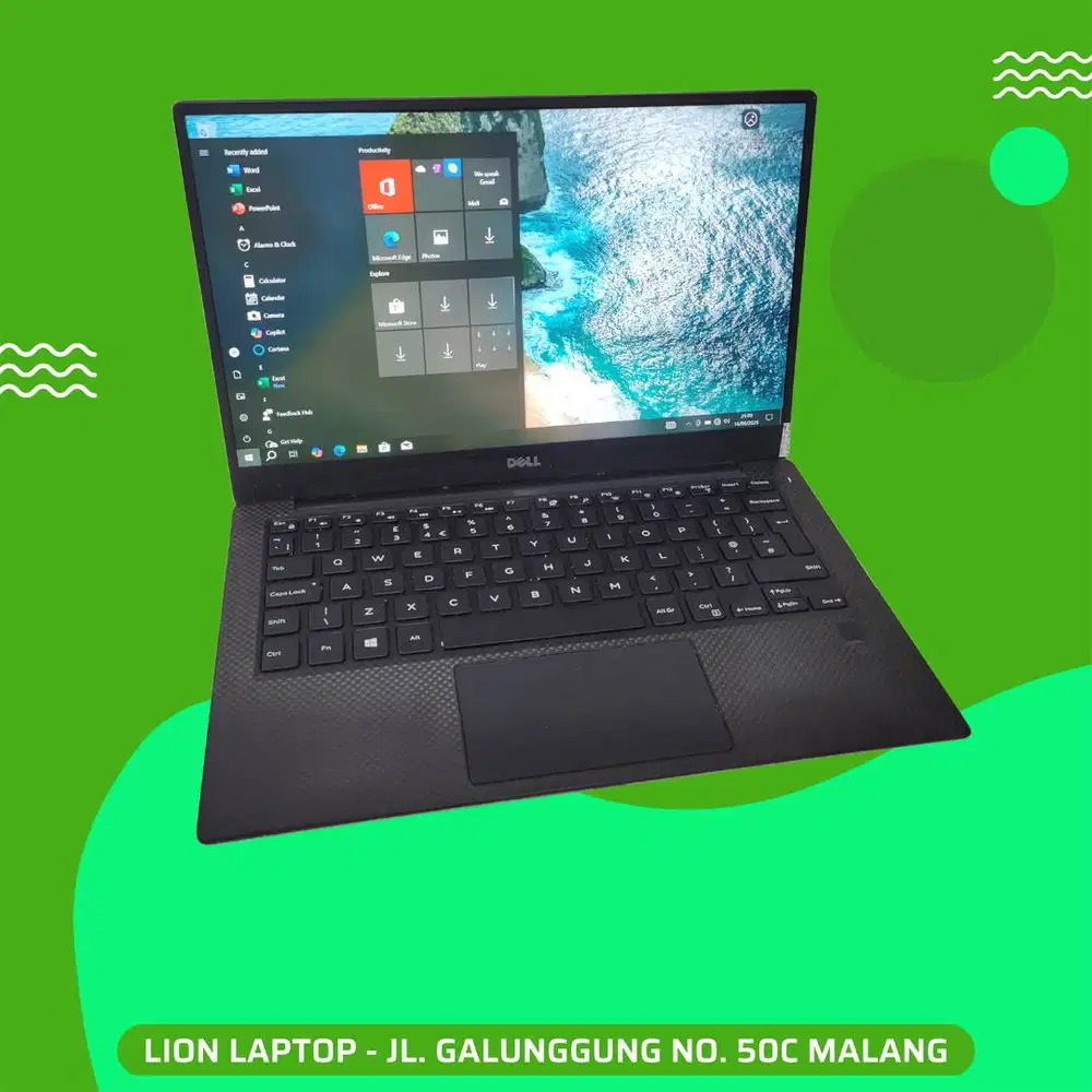 Slim & Ringan Core i7 RAM 8 SSD 256 DELL XPS 13 9360 [27|06]