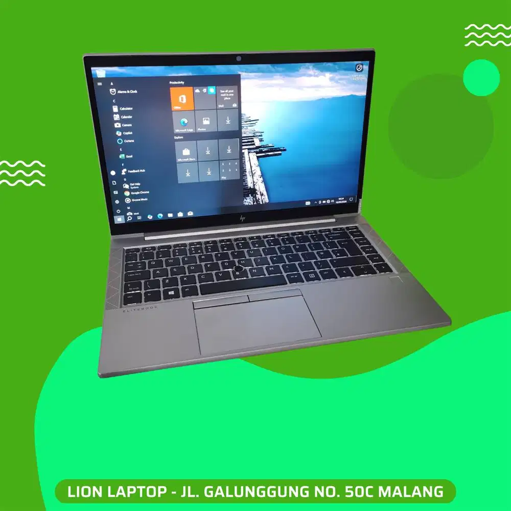 Alumunium Body Core i5 Gen 10 8/256 Slim HP Elitebook 830 G7 [27|06]