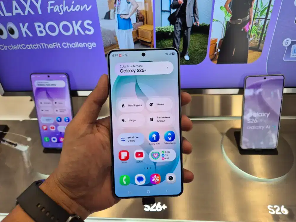 SAMSUNG GALAXY S26+ FREE BUDS 3 FE