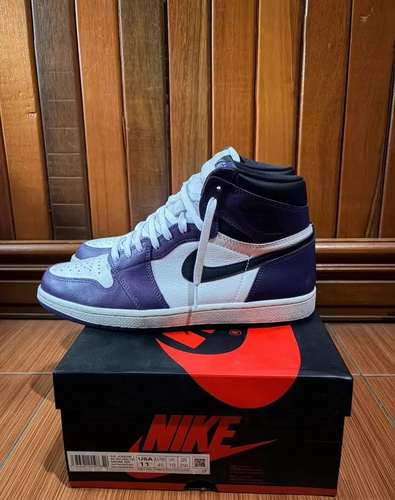Air jordan high purple