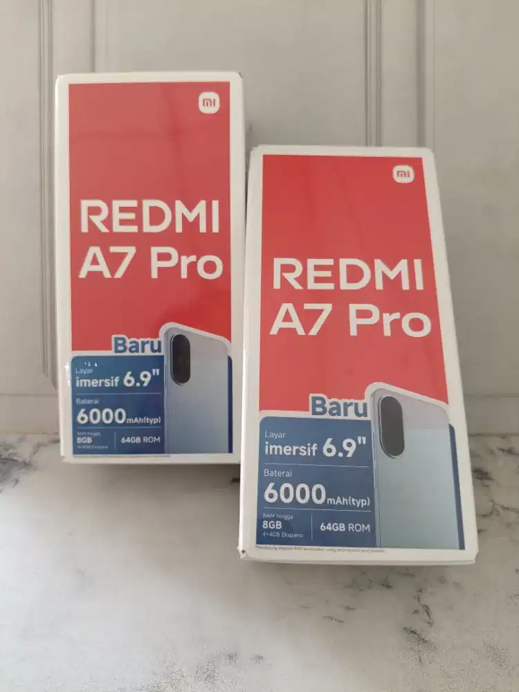 new redmi a7 pro 4/64 garansi resmi