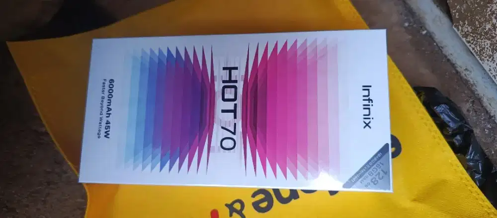 Maharin aja Infinix hot70