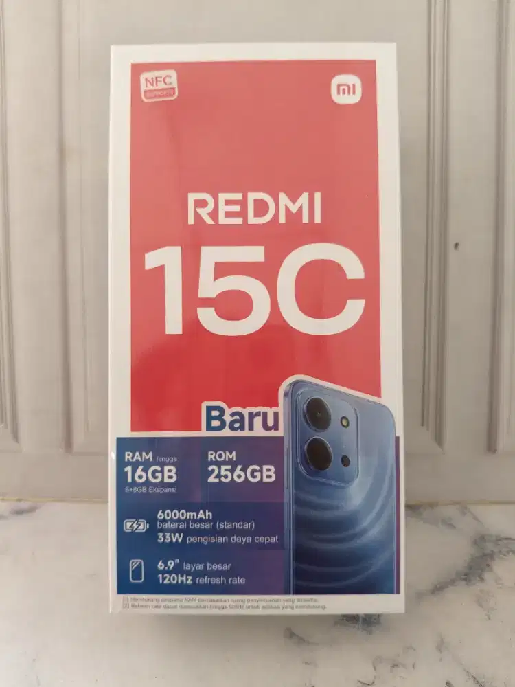 new rwdmi 15c 8/256 garansi resmi