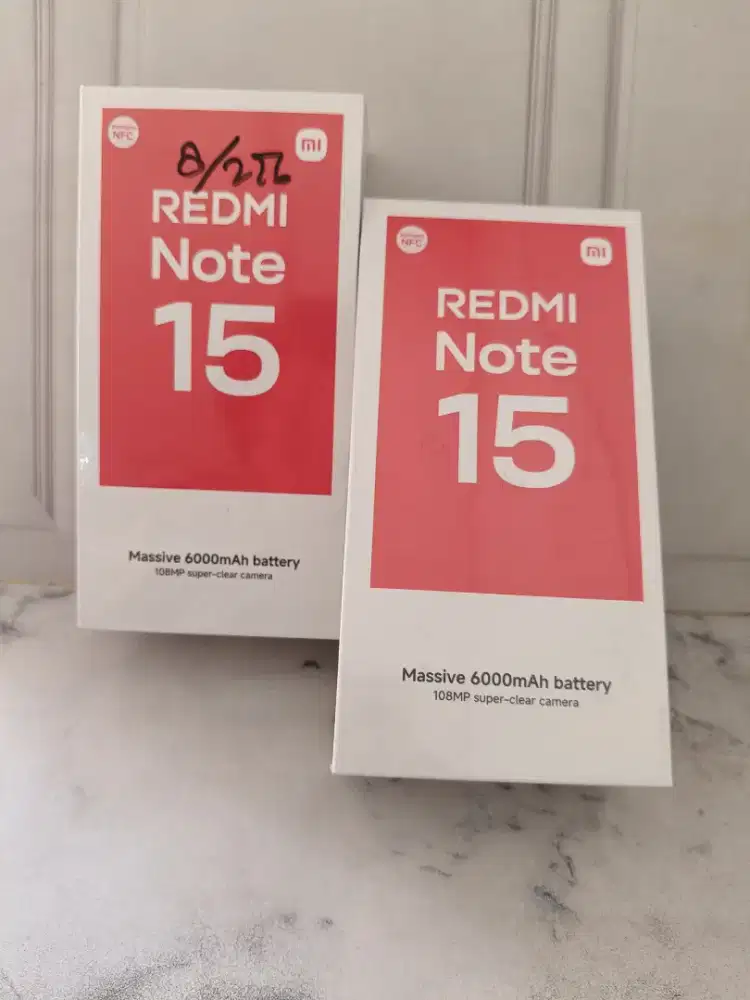 new redmi note 15 8/256 garansi resmi 1th