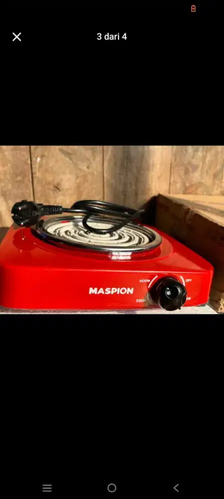 KOMPOR LISTRIK MERK MASPION