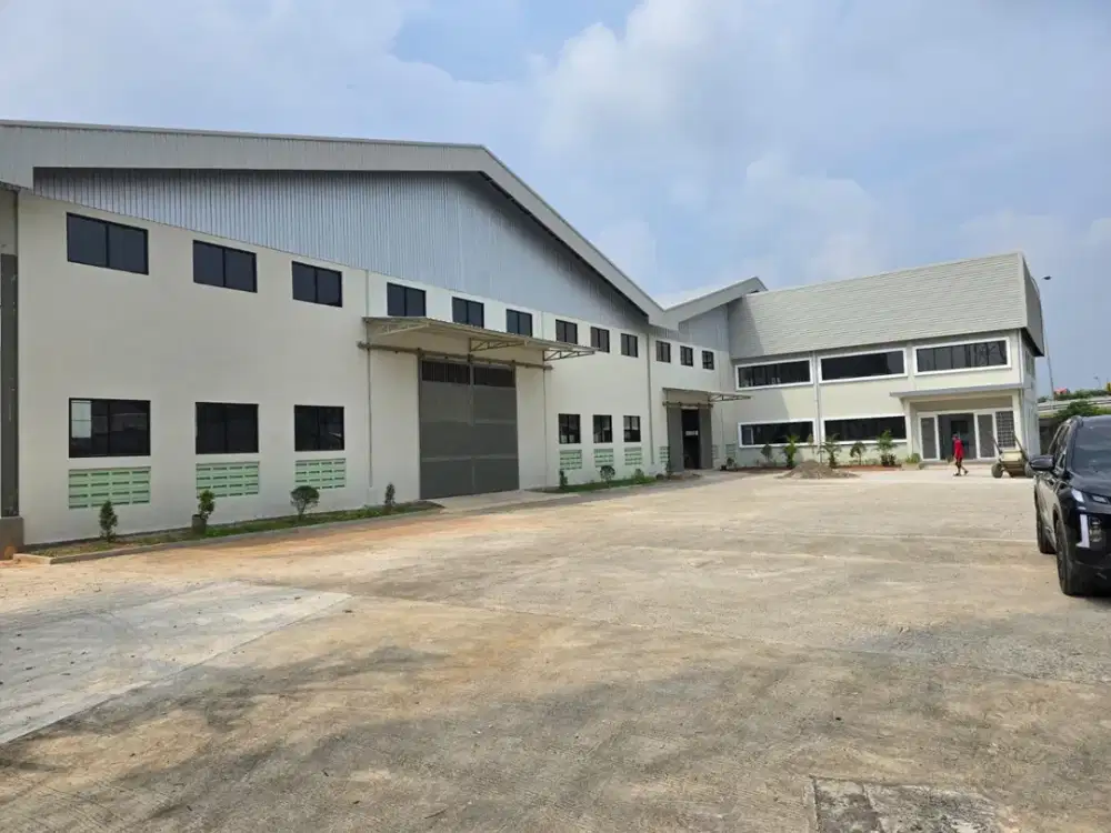 Pabrik Baru Zona Industri Cikupa, 1 Km Dari Toll Balaraja Timur Tangerang Banten
