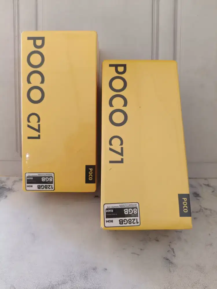 new poco c71 4/128 garansi resmi