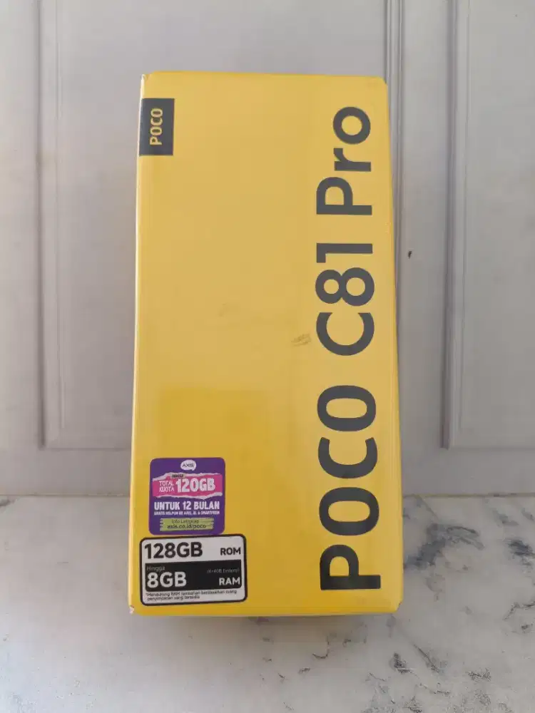 new poco c81 pro 4/138 garansi resmi