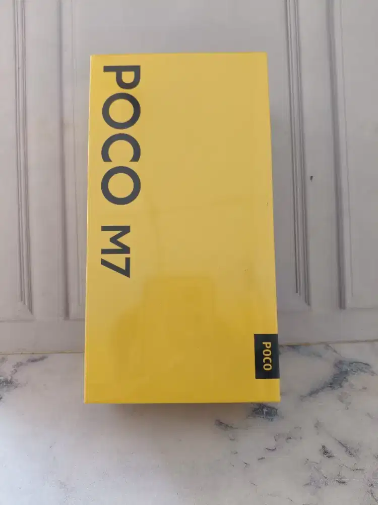 new poco m7 8/256 garansi resmi