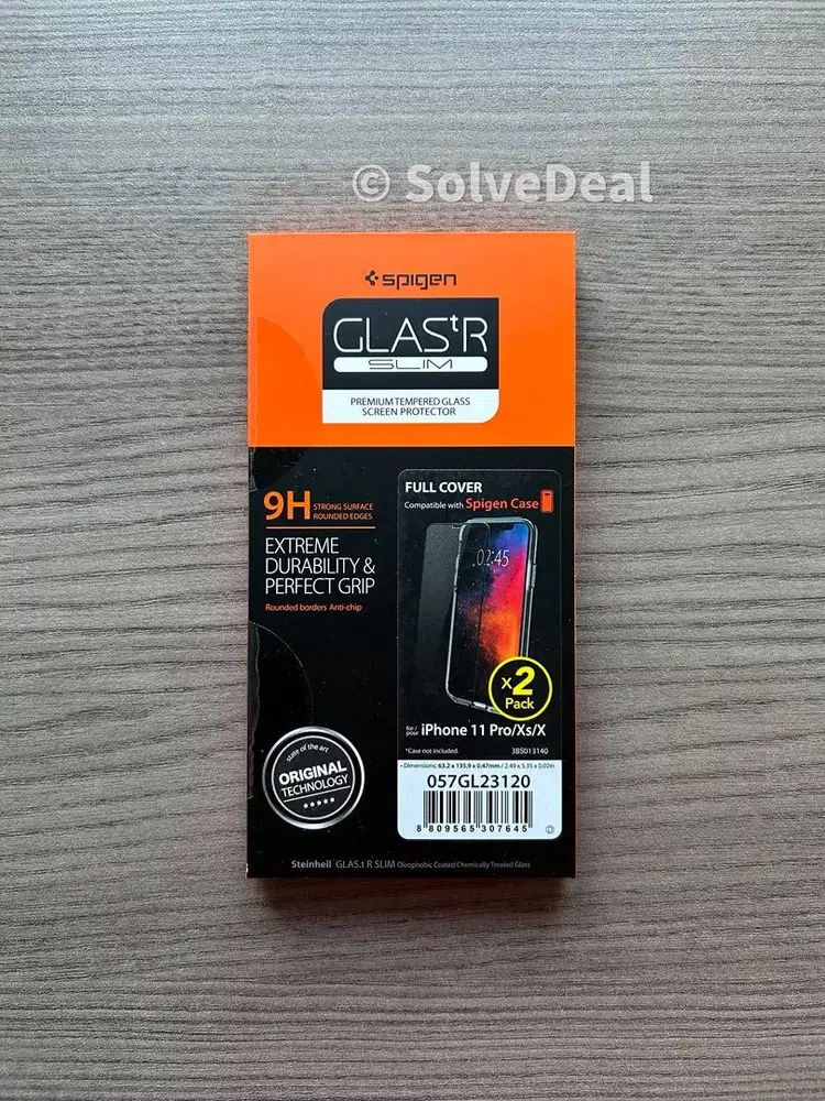 Spigen Tempered Glass Iphone 11 Pro XS Screen Protector