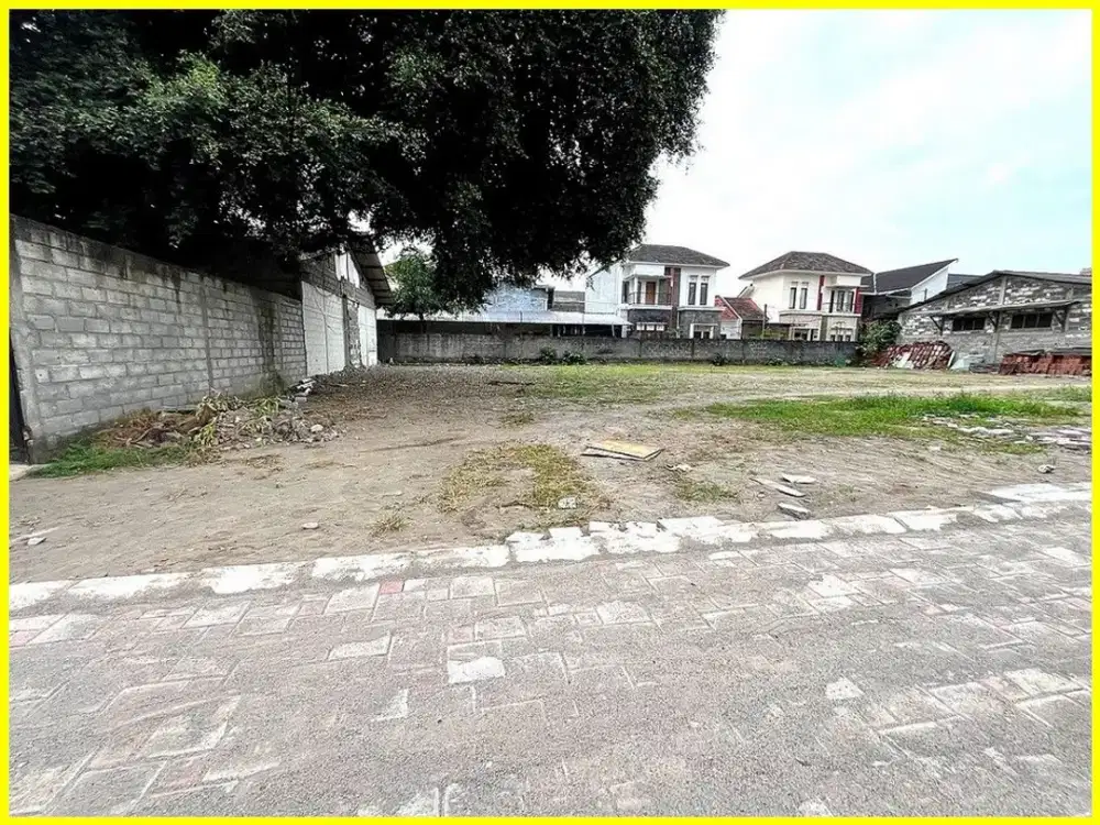 Tanah Dijual Jogja di Kentungan Sleman Dekat Kampus UPN
