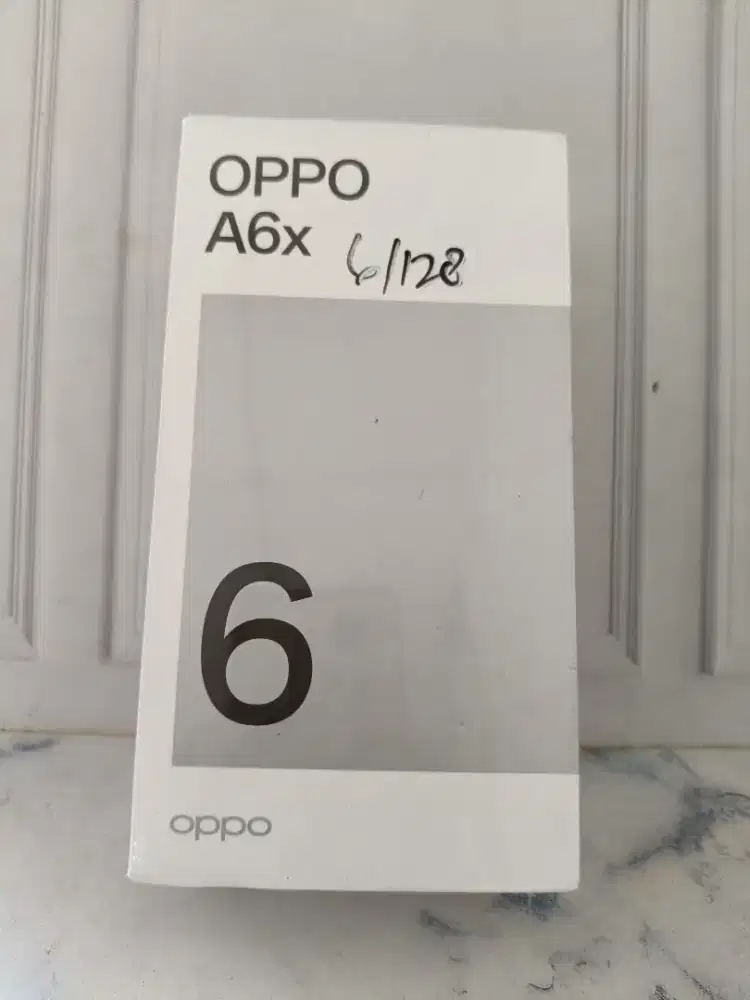 new oppo a6x 6/128 garansi resmi