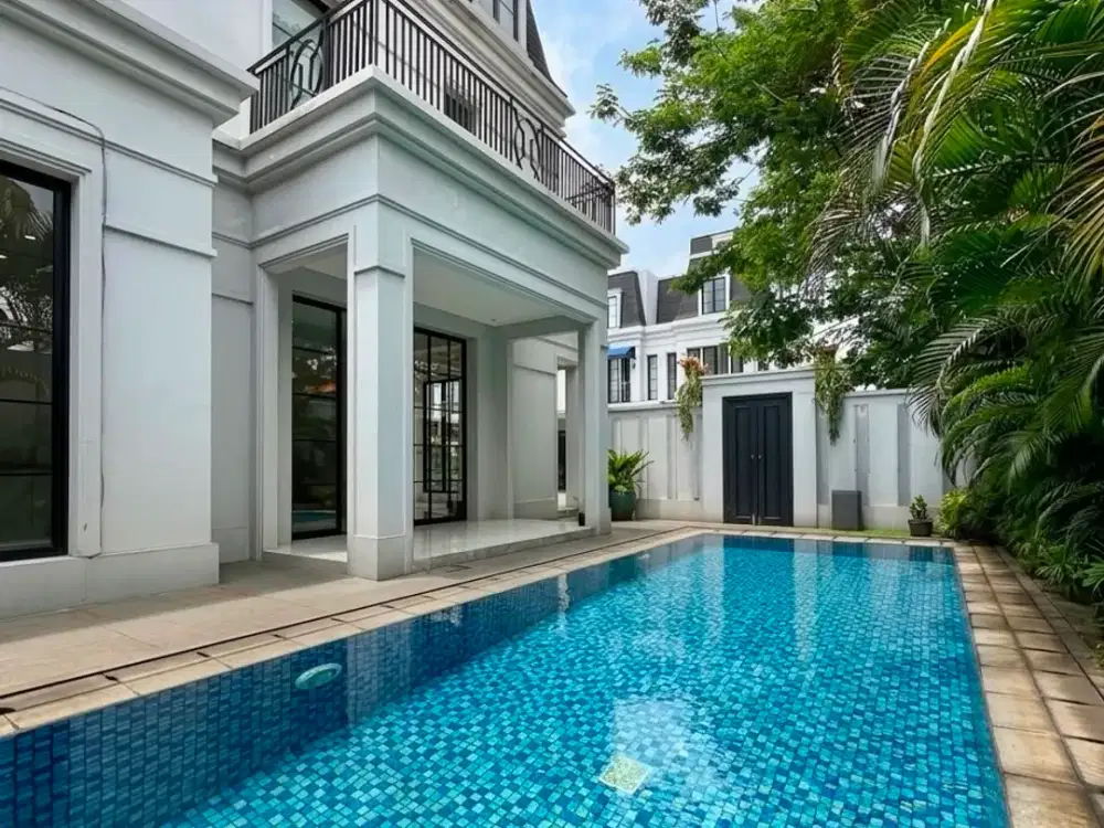 RUMAH MEWAH DI KEMANG HARGA 8 M - AN ADA KOLAM RENANGNYA !