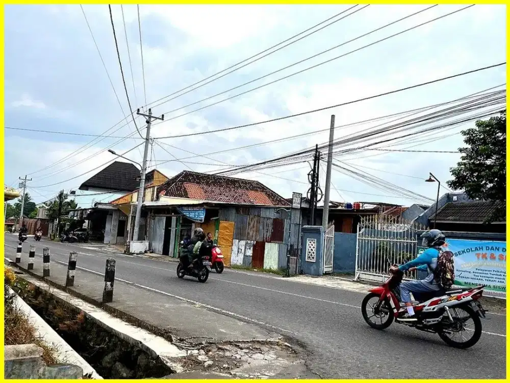 Dekat Raminten Jakal Dijual Tanah Jogja di Jl. Pandanaran