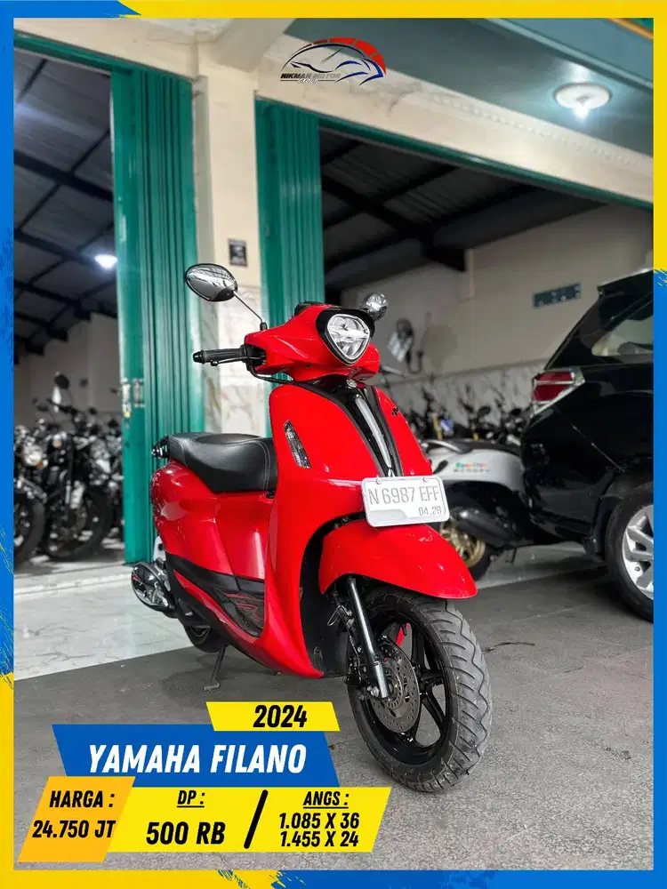 YAMAHA FILANO 2024 MESIN AMAN POLL MASZEHH HIKMAH MOTOR KEPUH