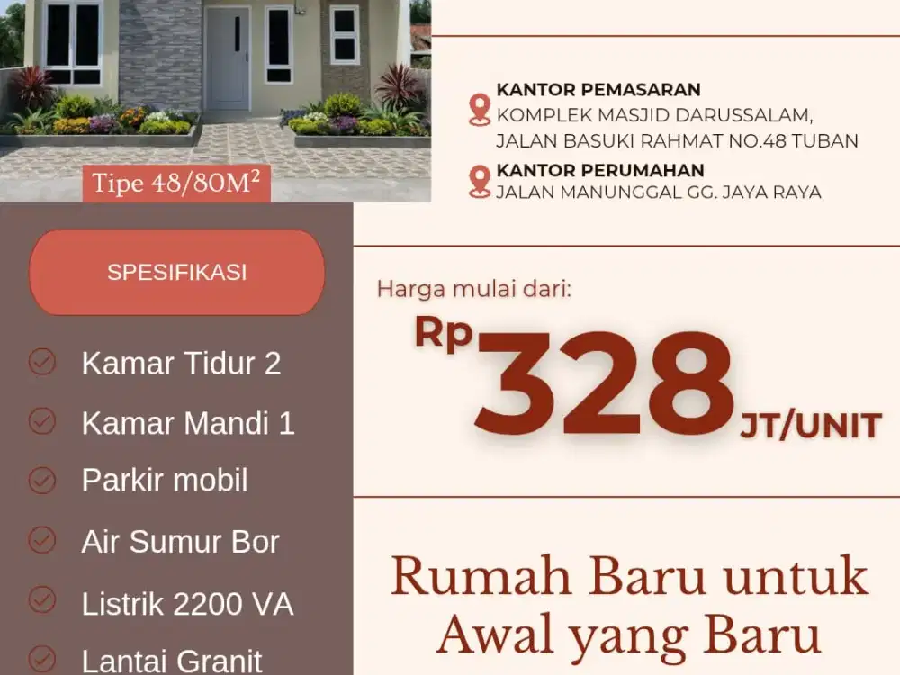 Rumah Baru untuk Awal yang Baru Hunian Nyaman