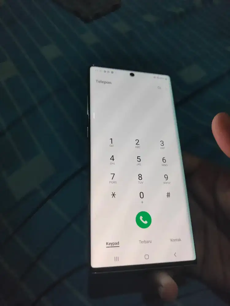 Jual hp Samsung note 10 plus 12/512gb ex sein Aurora