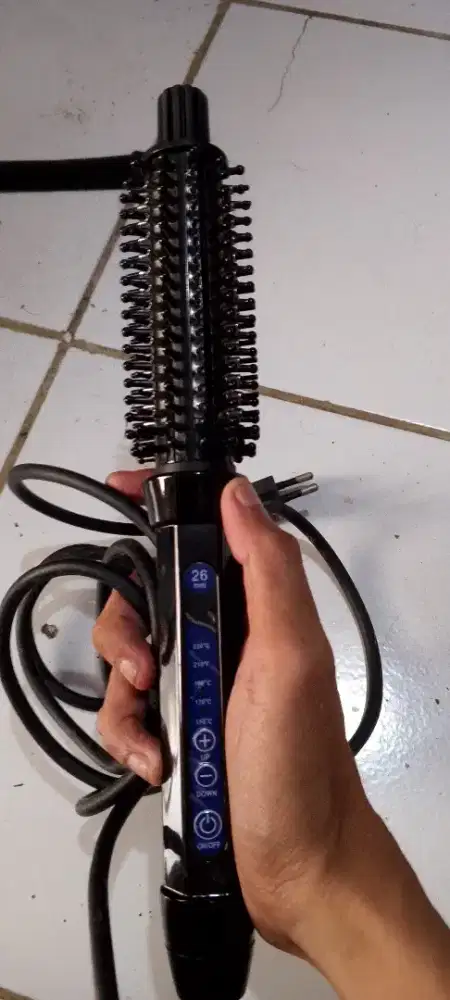 Catok Thermal Hot Brush iron - Glamcurl