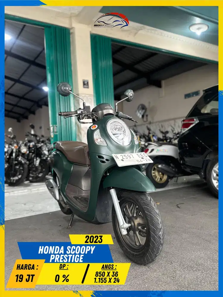 HONDA SCOOPY PRESTIGE 2023 MANTAP GASS MASZEHH HIKMAH MOTOR KEPUH