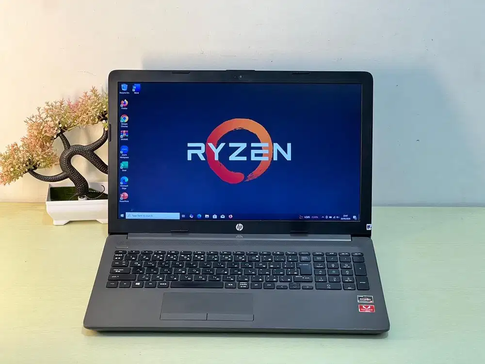 HP 255 G7 Ryzen 5-2500U RAM 16 SSD 256 15,6 Inch Murah Normal Semua