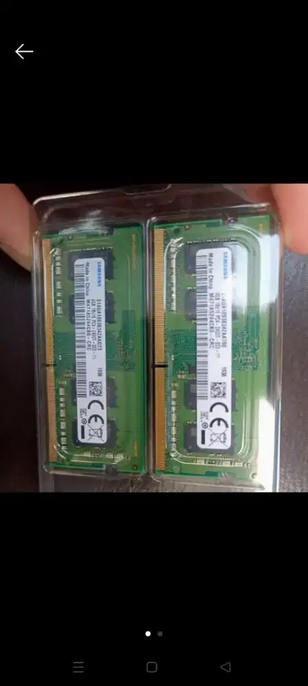 Memory sodim buat laptop DDR4 4GB