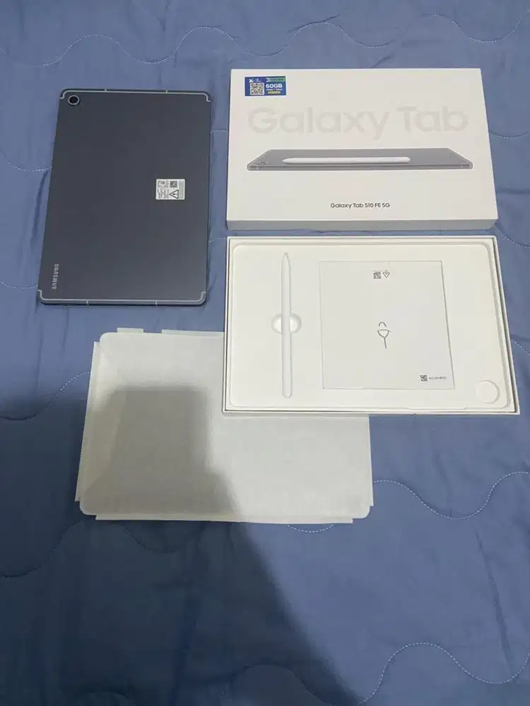 Samsung Galaxy Tab S10 FE 5G 8/128gb SEIN Resmi Fullset original mulus