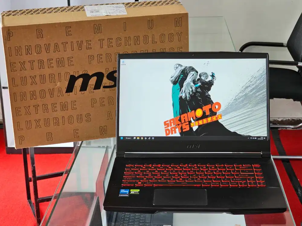 MSI GF63 Thin 11UC intel Core i5 Gen 11 Ram 16 GB SSD 512 GB Nvidia