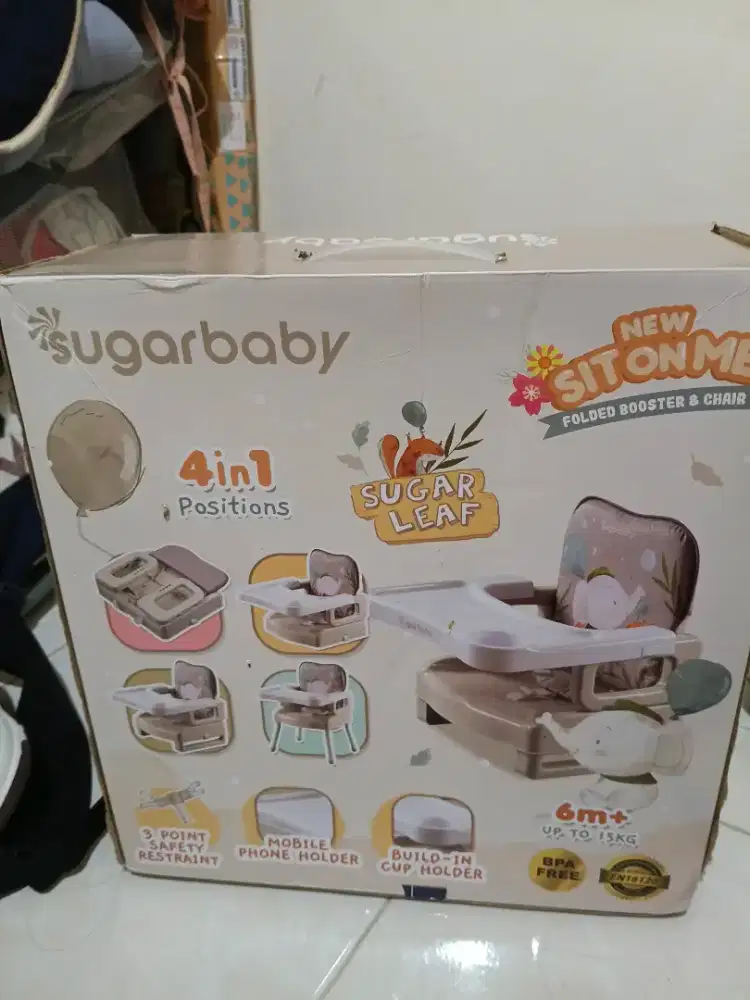 Dijual Meja Makan Bayi kondisi Baru, minus kardus lecet, Nego tipis
