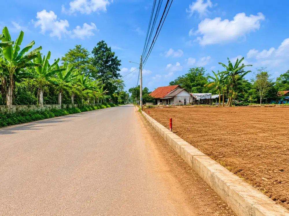 Dijual Murah Kavling SHM Cisauk,Langsung Tepi Jalan