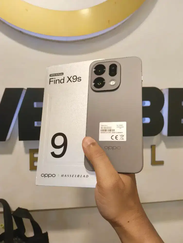 Jual Oppo Find X9s Second Likenew Ram 12/256Gb Fullset Garansi Panjang