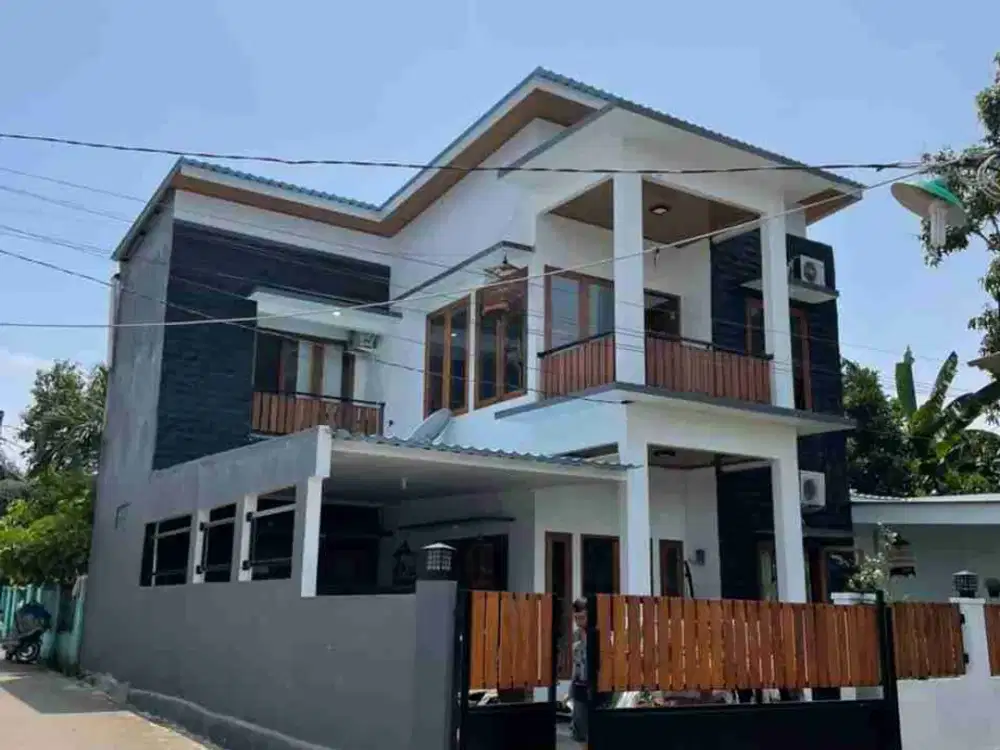 Di jual rumah minimalis mewah kokoh permanen ukuran yg sangat luas Lokasi pondok kacang timur Tangerang selatan Ciledug